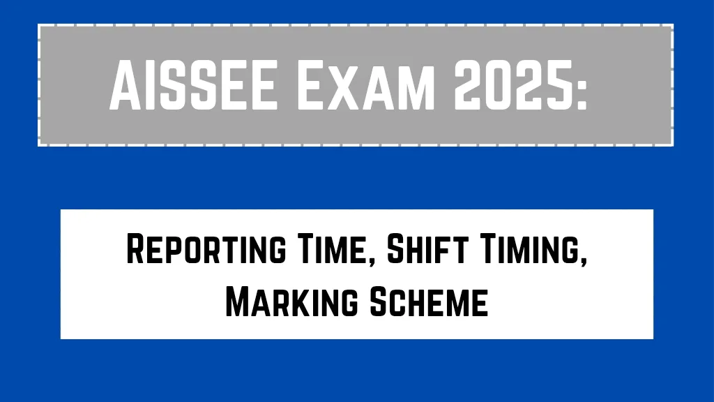 AISSEE Exam 2025