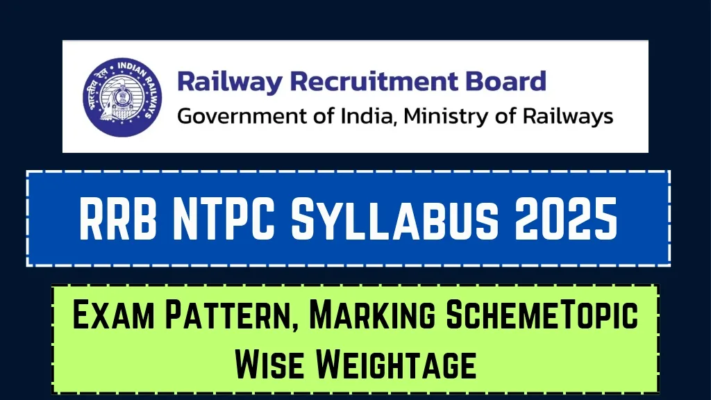 RRB NTPC Syllabus 2025