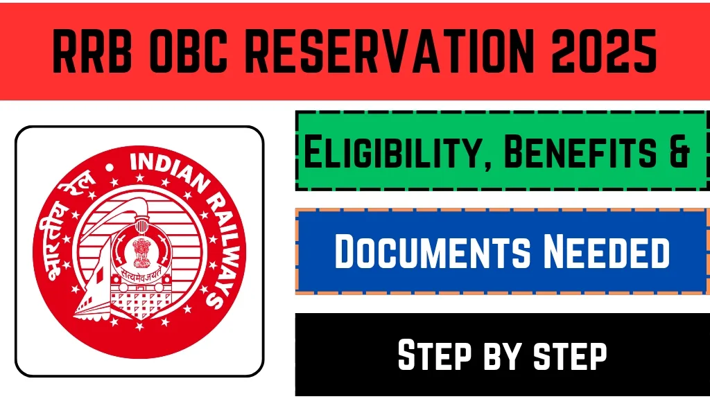 RRB OBC Reservation 2025