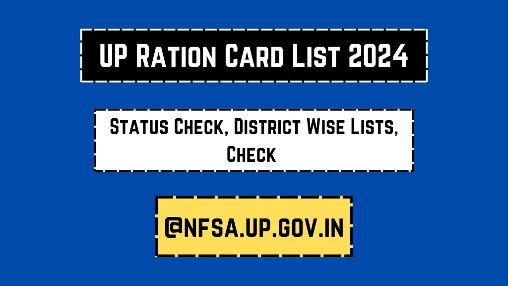 UP Ration Card List 2024